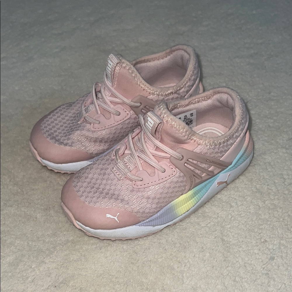 Puma Kids Pastel Pink Sneakers